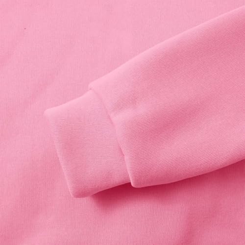 Hoodie for Teen Girls Half Zipper Pullover Tops Cute Oversized Sweatshirts for Kids Long Sleeve Fall Winter Trendy Clothes4