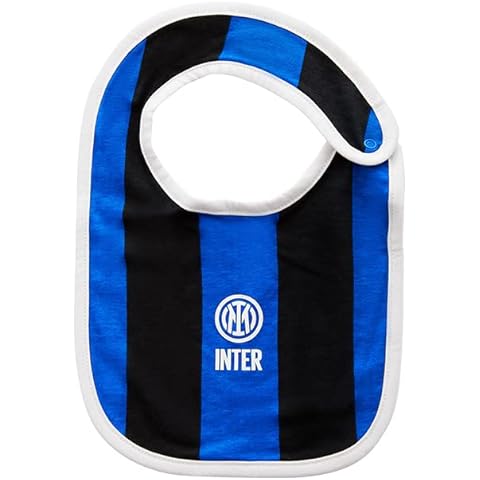Inter Baby Bib with Nerazzurre Stripes Cover