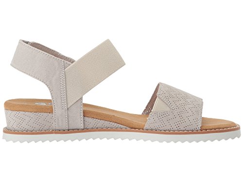 Image of Skechers Women's Desert Kiss-Stretch Quarter Strap Sandal Flat