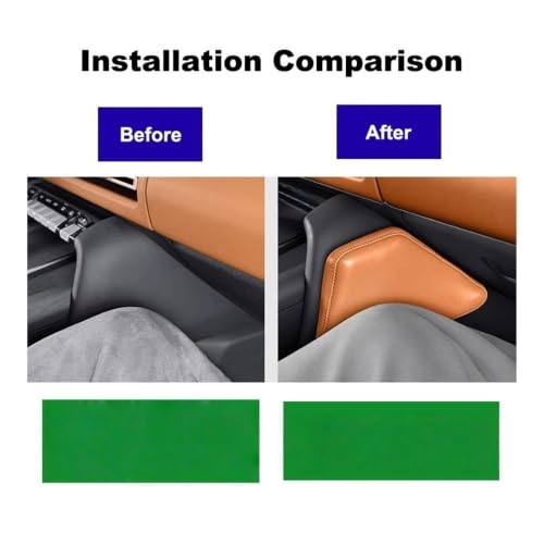 Cojín pierna para Chery iCAR V27 2026 protector de rodilla interior coche 3