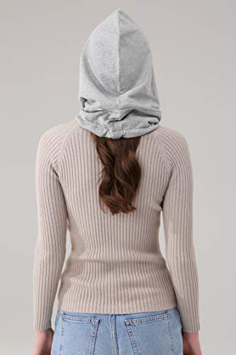 Radia Smart® EMF Protection Hood, Faraday Hat, 5G Blocking, RF Shielding, WiFi Shield, Brain Coat, Grey