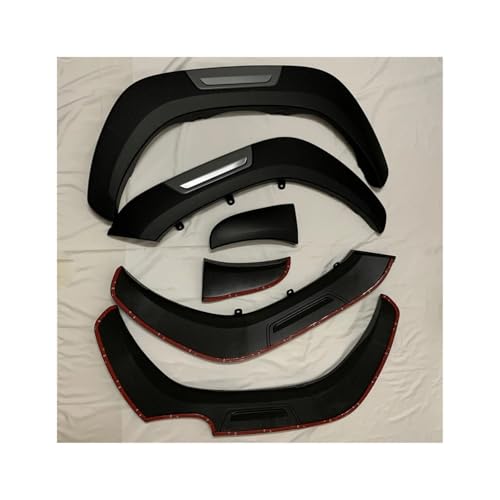 Guardabarros de arco rueda resistente en color gris negro para camionetas Hilux Revo