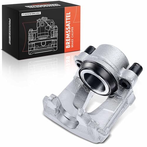 Frankberg Brake Caliper Front Left Compatible with Octav.i.a III Estate 5E5 5E6 Golf VII 5G1 BE1 BE2 BQ1 Golf Sportsvan AM1 AN1 Golf VII Variant BA5 BV5 Leon 5F1 5Q0615123