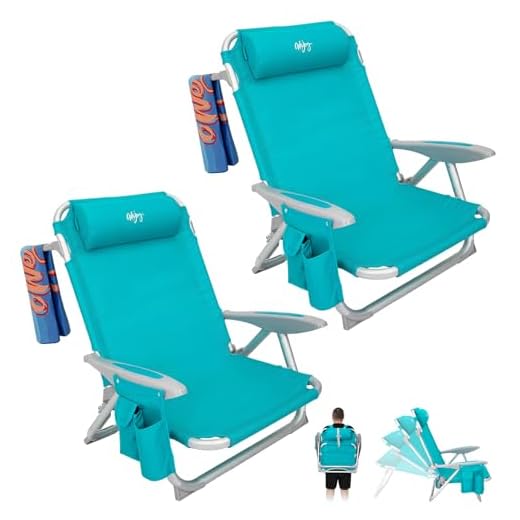 WEJOY Lightweight Low Beach Chair