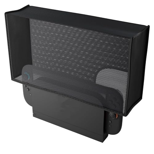 Custodia protettiva antigraffio e antipolvere per Switch 2 Copertura antipolvere verticale Copertura protettiva Accessori per giochi per console (Tessuto di maglia)