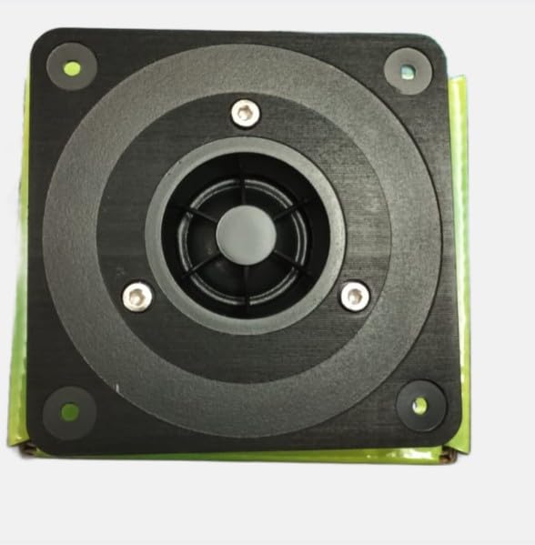 ZDT10 Silk Dome Tweeter, 100 Watts Max Output, 8 OHM, Black, Professional Audio Speaker Component Single piece-image-13