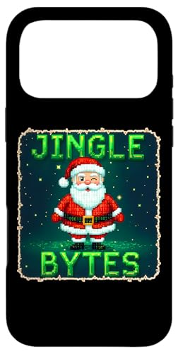 Jingle Bytes Programmateur de Noël Ingénieur Informatique Coque pour iPhone 17 Pro Max