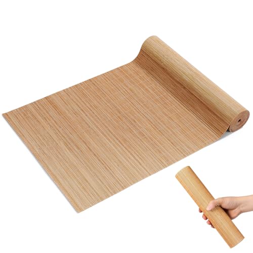 Estera de bambú cortable KOMBIUDA, mantel resistente al calor para mesa de té 2
