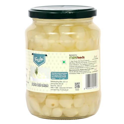 Image of Freshos Cocktail Onion 680gm | Sweet and Crunchy Cocktail Onions for Pickling, Garnishing, and Cooking