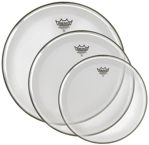 Remo Powerstroke P4 Clear Drumhead Pack
