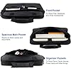 Taygeer Laptop Bag 15.6 Inch, Business Laptop Bags for Men Messenger Briefcase for Men Office Case 15 Inch Carry Case Computer Document Handbag for School, Work, Uni, Black #1
