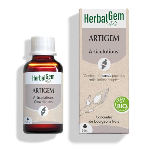 HerbalGem Artigem Bio Pour le maintien de la souplesse des articulations Complexe de Gemmothérapie Concentrée 30 ml