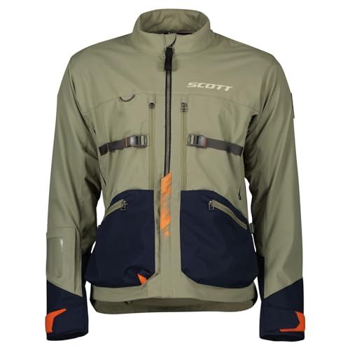 SCOTT Superlight Giacca tessile moto, oliva/blu, M