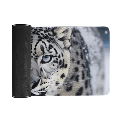 Mouse Pad RLDOBOFE Blanco Antideslizante 24x12 pulg miniatura 3