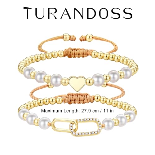  14K Gold Plated Bracelets Set - image 5
