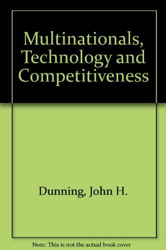 Multinationals, Technology and Competitiveness 004445175X Book Cover