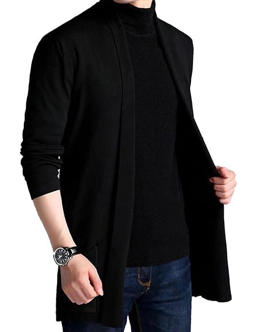 Image of Men's Shrug | Premium Cotton Blend Fabric | Stylish and Comfortable Wardrobe Essential