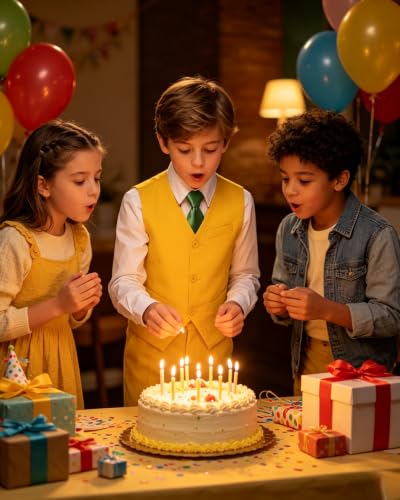 Image of Kids Vest for Boys Formal Suit Vests