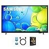 Samsung 32-Inch Smart LED TV Bundle – Full HD 1080p, HDR, Bluetooth, w/ 12 Month CPS Protection, AUX HDMI Cable, and Screen Cleaning.