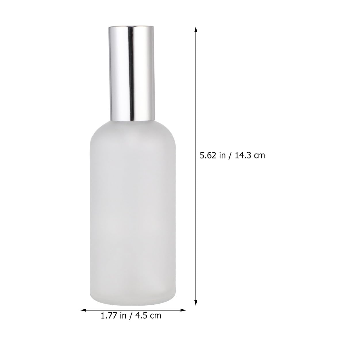 Hemobllo 10 Pezzi Bottiglie Spray 100ml Nebulizzatore Fine Design a Pompa Portatile Bottiglie in Vetro e Plastica per Lozione Corpo ed Essenze in Viaggio