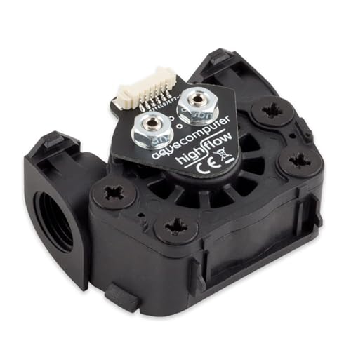 Aqua Computer Durchflusssensor High Flow LTA2X G1/4 - Schwarz