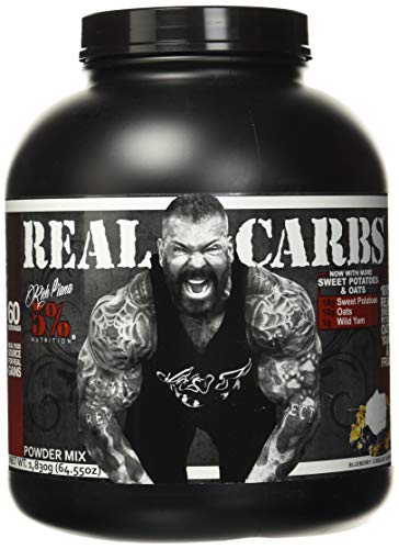 5% Nutrition - Rich Piana Real Carbs Blueberry Cobbler zonder aanslag, 1800 g