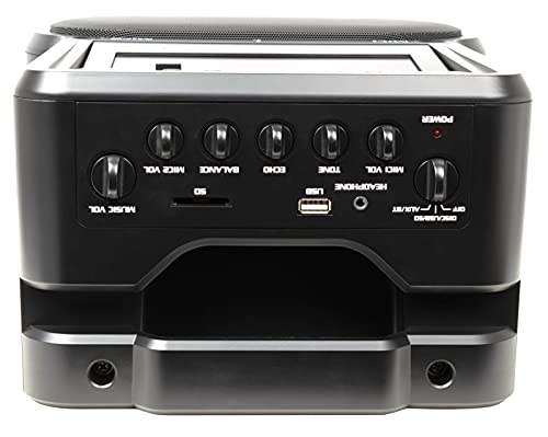 Vocopro Karaoke Video Monitor, Partyoke Cdg/Dvd/Bluetooth, Digital System With 7” Display #TOP3