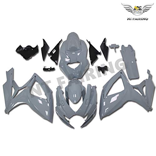 Fairing Gray Fit for SUZUKI 2006 2007 GSXR 600 750 Injection Mold ABS Fairings Aftermarket Bodywork Kit Plastic 06 07 GSX-R 600 750 YGY