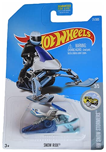 Hot Wheels Snow Ride White 21/365 Snow Stormers miniatura 1