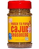 The GOAT Punch Ya Papa Cajun Gewürzmischung 120g – Großes Streudose, Universelles Gewürz für Seafood Boil, BBQ, Fisch, Fleisch, Gemüse, Louisiana-Küche, Trockenmarinaden & authentis