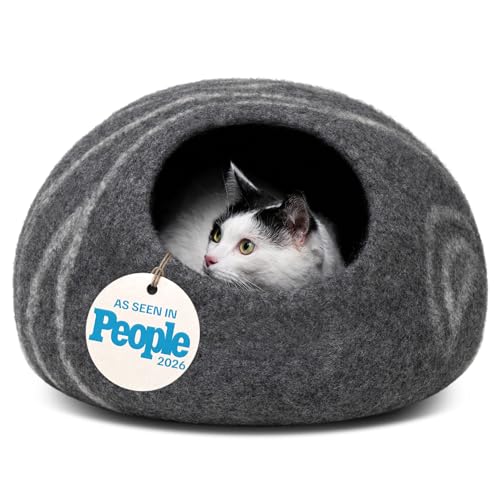 MEOWFIA Merino Wool Cat Cave