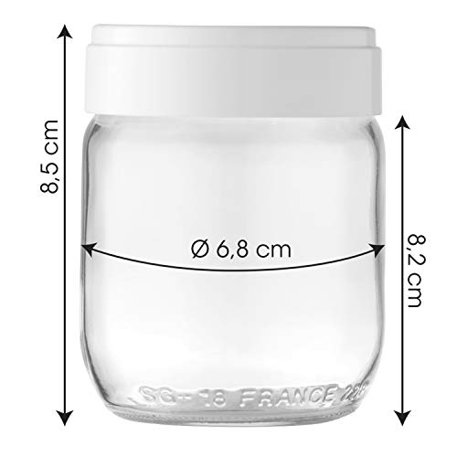 ACCESSOIRES CULINAIRE Lagrange Lot de 9 pots pour Yaourtière 430301 - vue 6