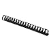 Fellowes Plastic Comb Bindings, 2" Diameter, 500 Sheet Capacity, Black, 10/Pack