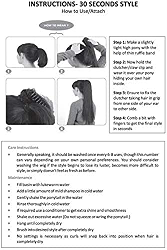 Image of Air Flow Natural Looing Realistic Black Hair Extension Long Hair Silky With Free Wig Comb (30 Second Hair Style)