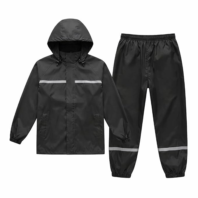 (1 Years Assured Warranty Lightweight Outdoor Waterproof Rain Jacket for Men Women, Hooded Design for Camping, Hiking, Travel, Trekking and Daily Outdoor Use-picture-18