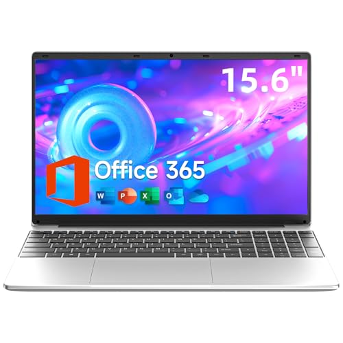 15.6 Inch Laptop with Office 365, 4GB RAM, 128GB...