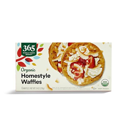 365 By Whole Foods Market 0099482436964 Waffles Homestyle Organic cover