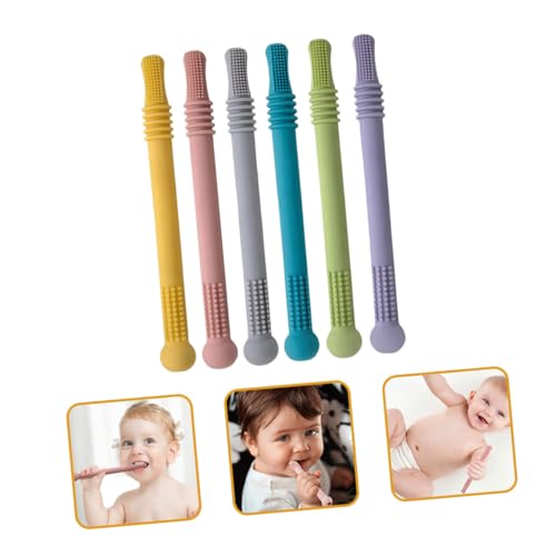Jouets de dentition en silicone souple pour accessoires poussée dentaire