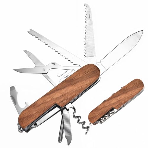 NHPY 1 Stück 11 In 1 Funktionen Taschenmesser, Mini Für...