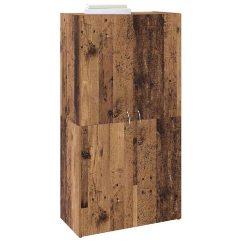 VidaXL Armario de Oficina con Estante Roble