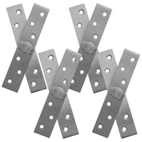 PLAFOPE �ؐ��h�A�p360�x��]�\�ȉB���h�A�s�{�b�g�q���W 4�Z�b�g �㉺�V���t�g�q���W �L���r�l�b�g ���[������