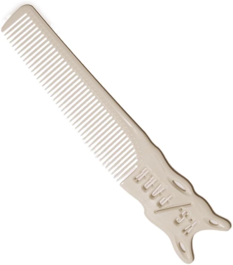 YS Park 209 Barber Comb - White