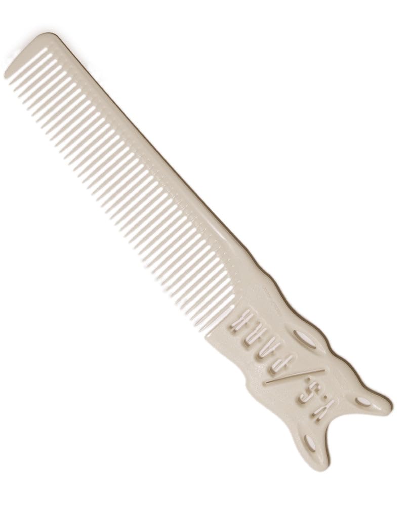 Y.S.PARKYS Park 209 Barber Comb - White