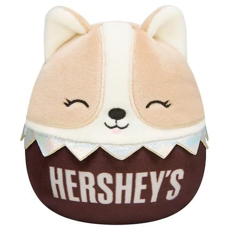 Squishmallow Official Kellytoy Disney Characters Squishy Plush Regina Corgi Hershey Plush
