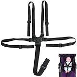 DOKRIN Bretelle e cinture per passeggino Seggiolone Cintura Imbracatura di Sicurezza per Bambini, Passeggini Cintura Seggiolone a Regolabile Cinghie Universale per Auto Carrozzina Seggiolon