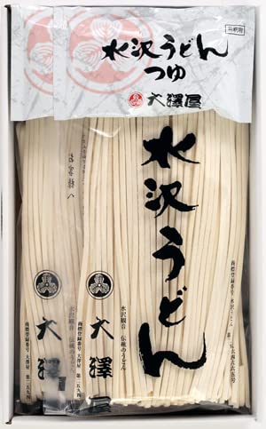 水沢うどん 大澤屋 半生うどん 4人前