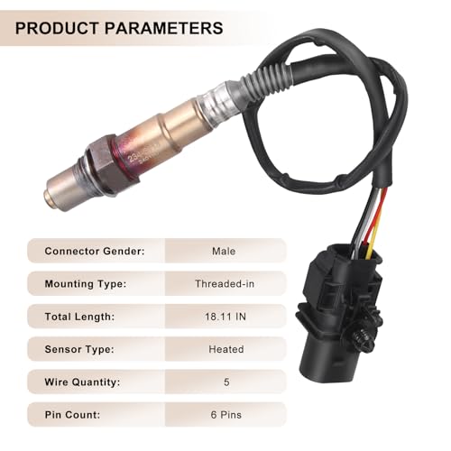 Sensor de Oxígeno Upstream para F150 y otros modelos 2009-2015 miniatura 5