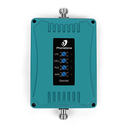 5 Band Cell Phone Signal Booster Repeater Amplifier for Ho...