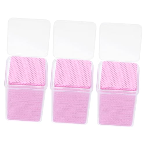 Baluue Essential Lash Glue Cleaning Pads 600pcs Reusable Makeup for Eyelashes
