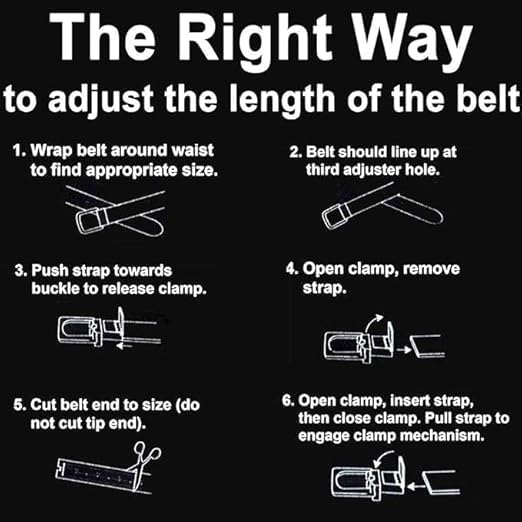 Image of Men's Genuine Leather Belt | Full Grain | Adjustable Fit | Durable Buckle | Formal & Casual Wear | Fit on up to 38 Inches Waist size